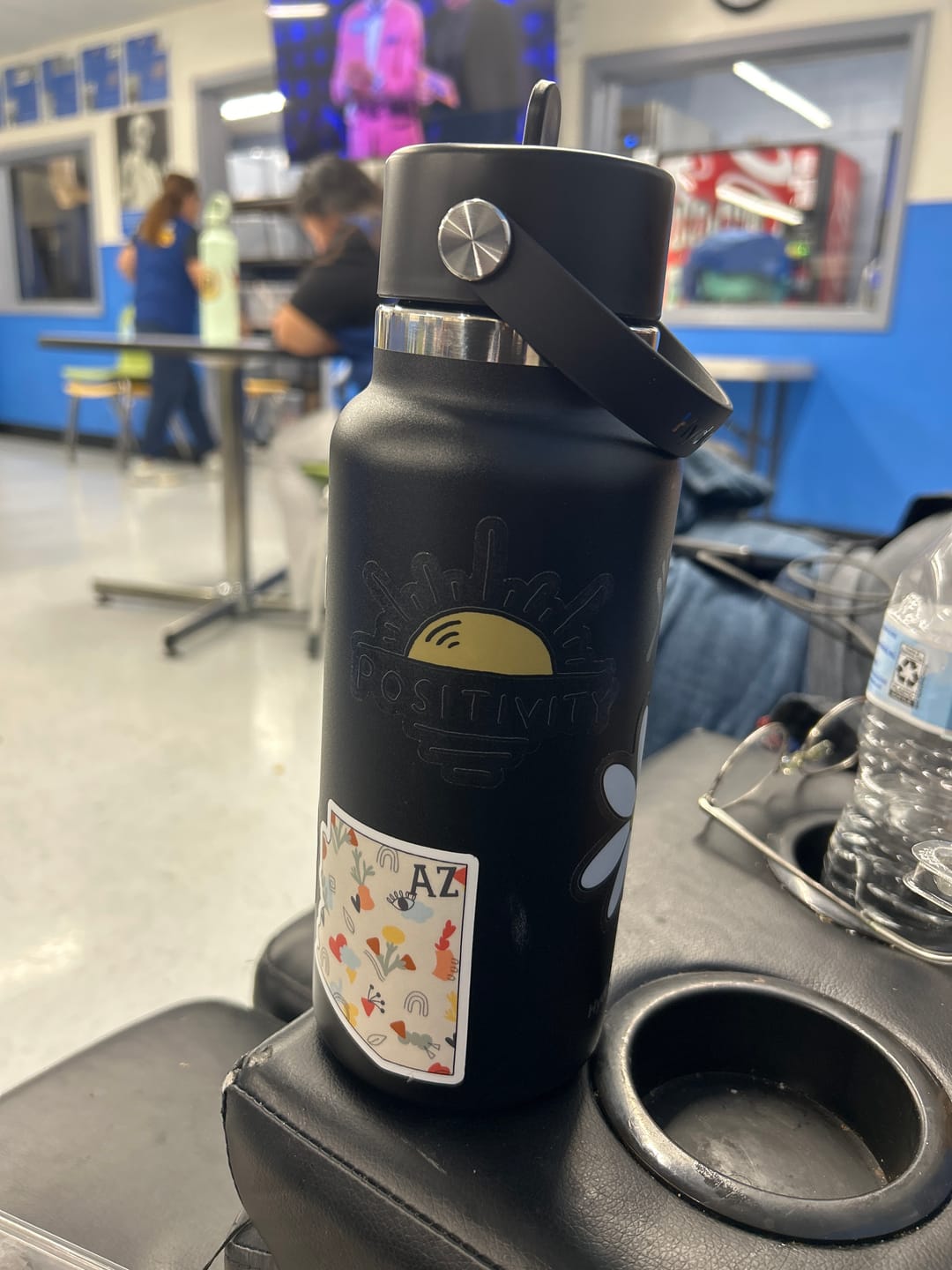 Customer photo review of Positivity Sun Clear Sticker