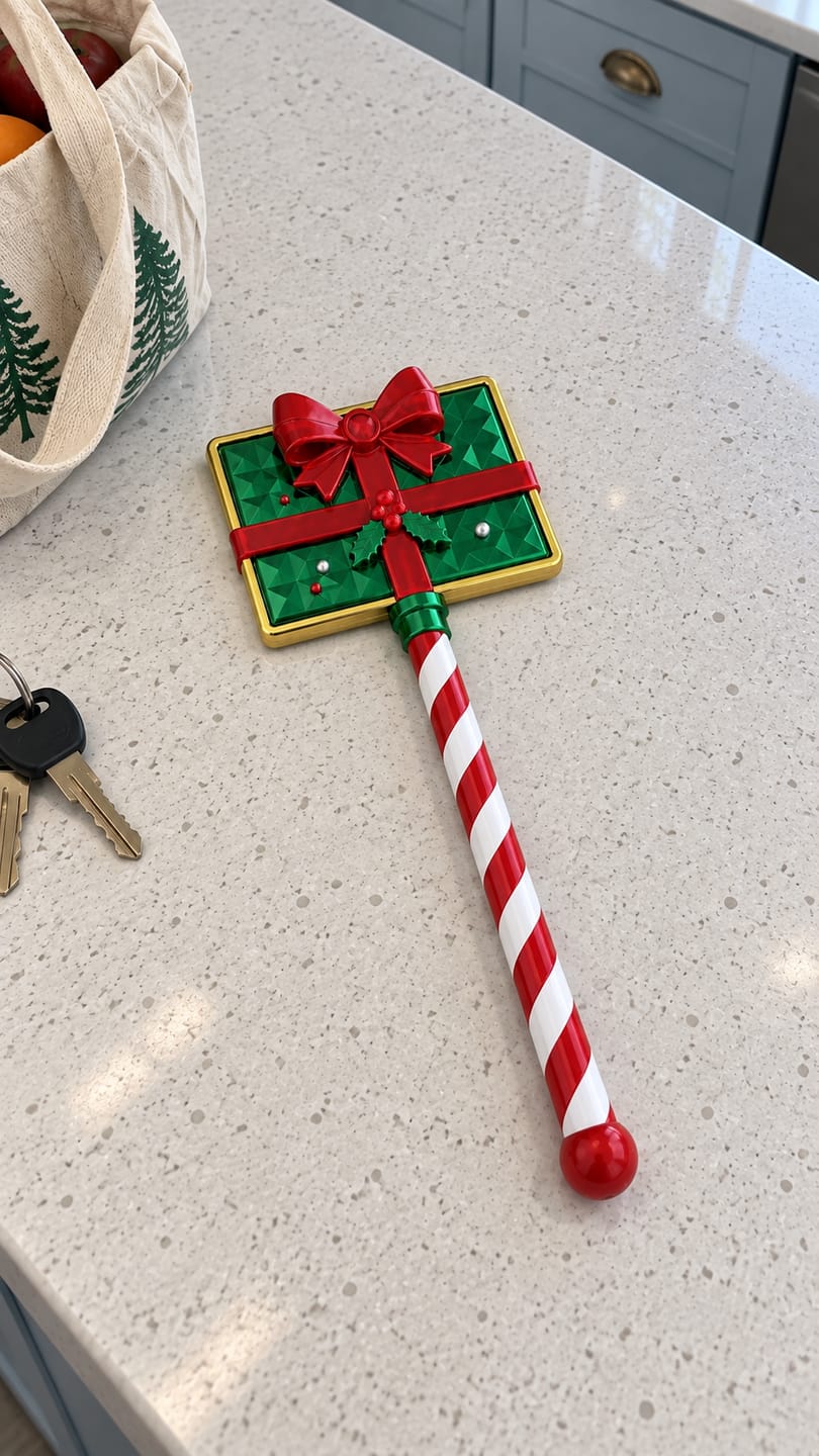 Customer photo review of JingleTap™ Christmas Card Wand