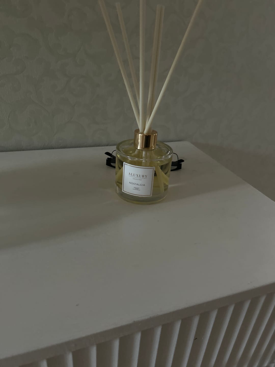 Customer photo review of Nostalgia Luxury Essential Oil Reed Diffuser