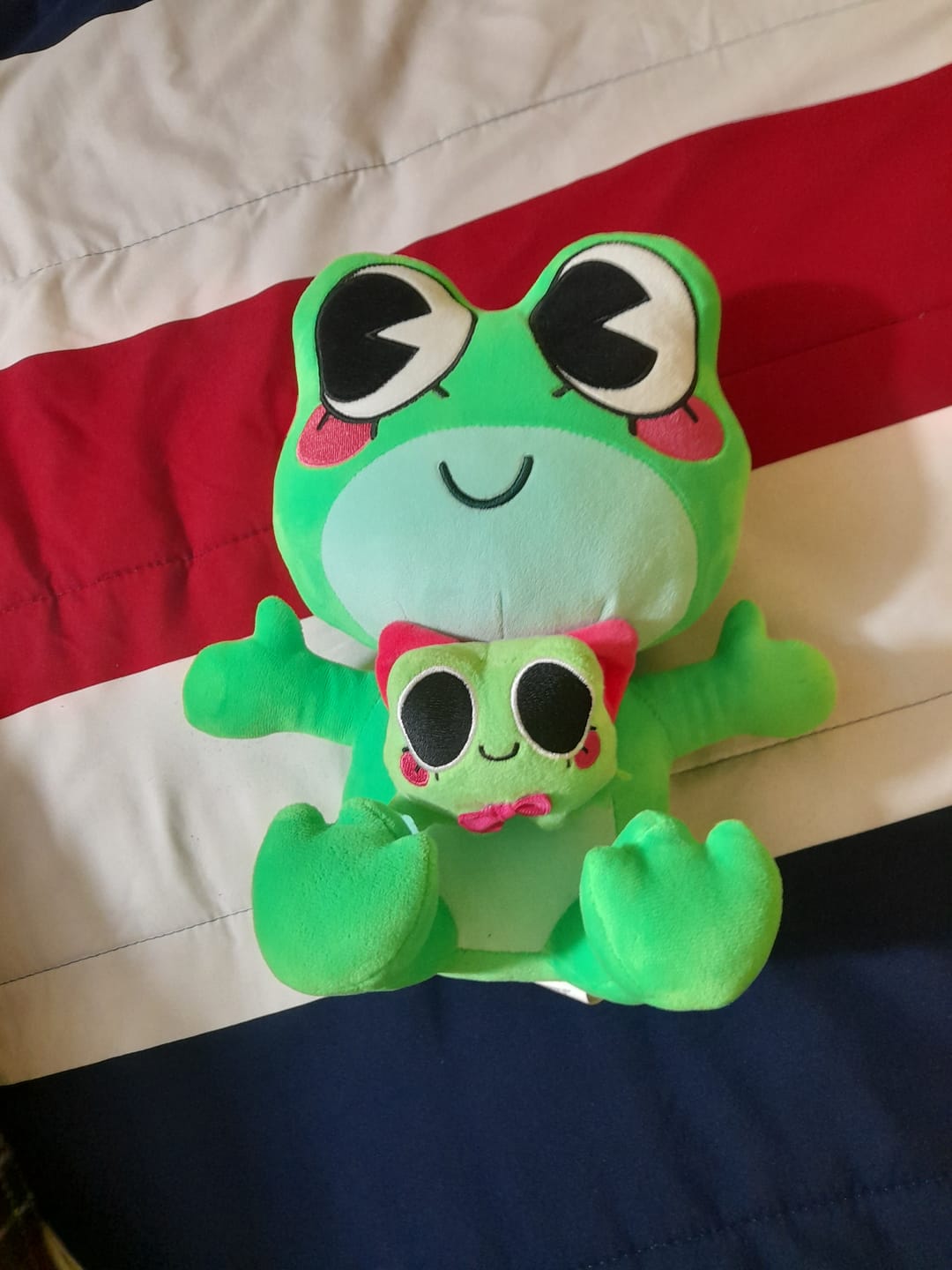 Customer photo review of Ribbit Plush