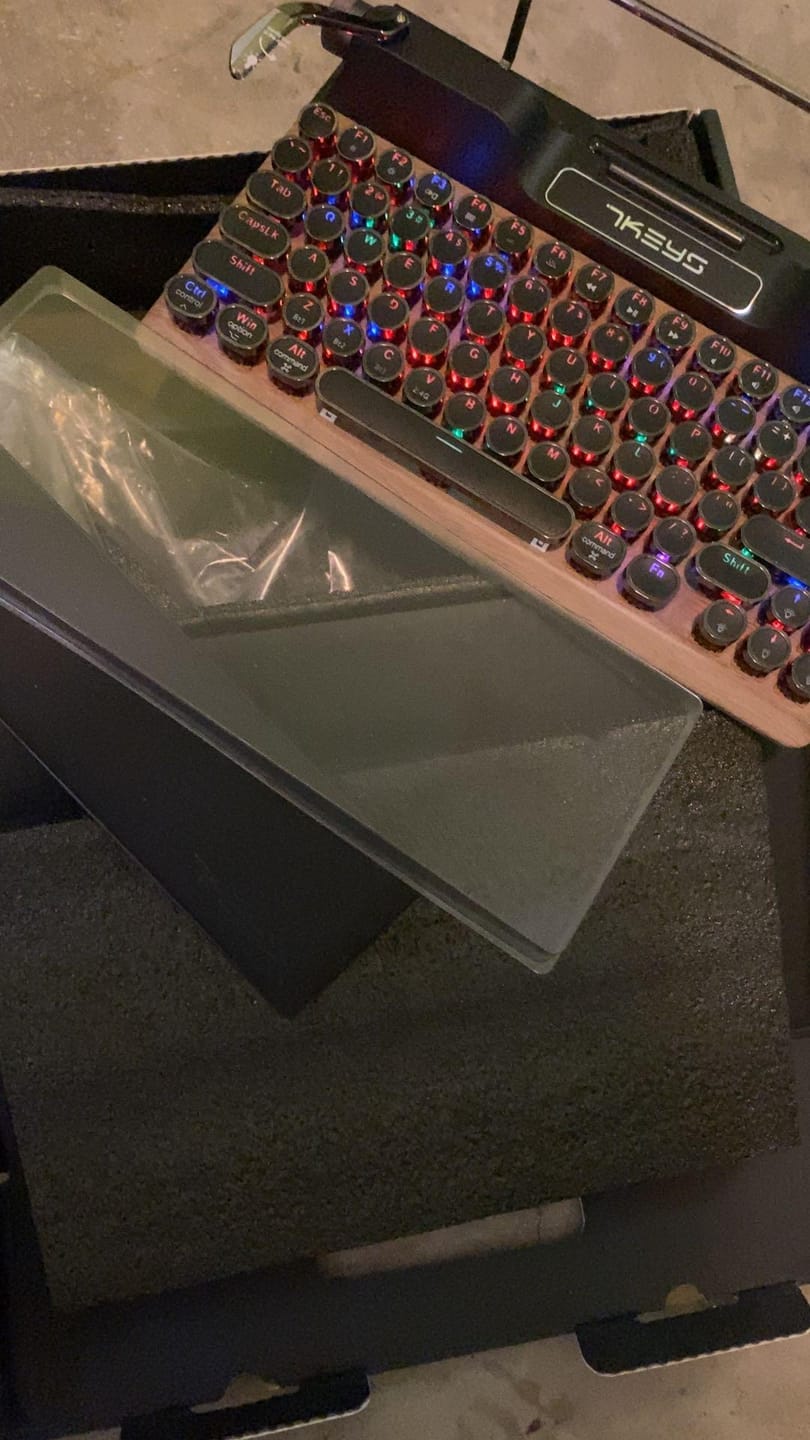 Customer photo review of Classic Typewriter Keyboard