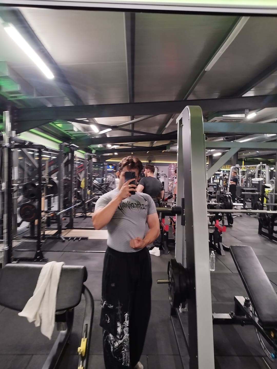 Customer photo review of Dark Forge Tarnished Oversized Cargos [VOID BLACK]