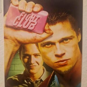 Customer photo review of Fight Club (1999) - Premium Movie Poster