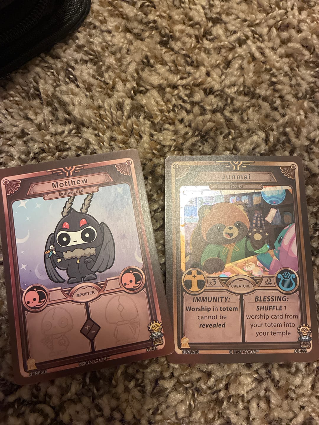 Customer photo review of TOTYM Trading Card Game | Genesis Base Set - 1st Edition