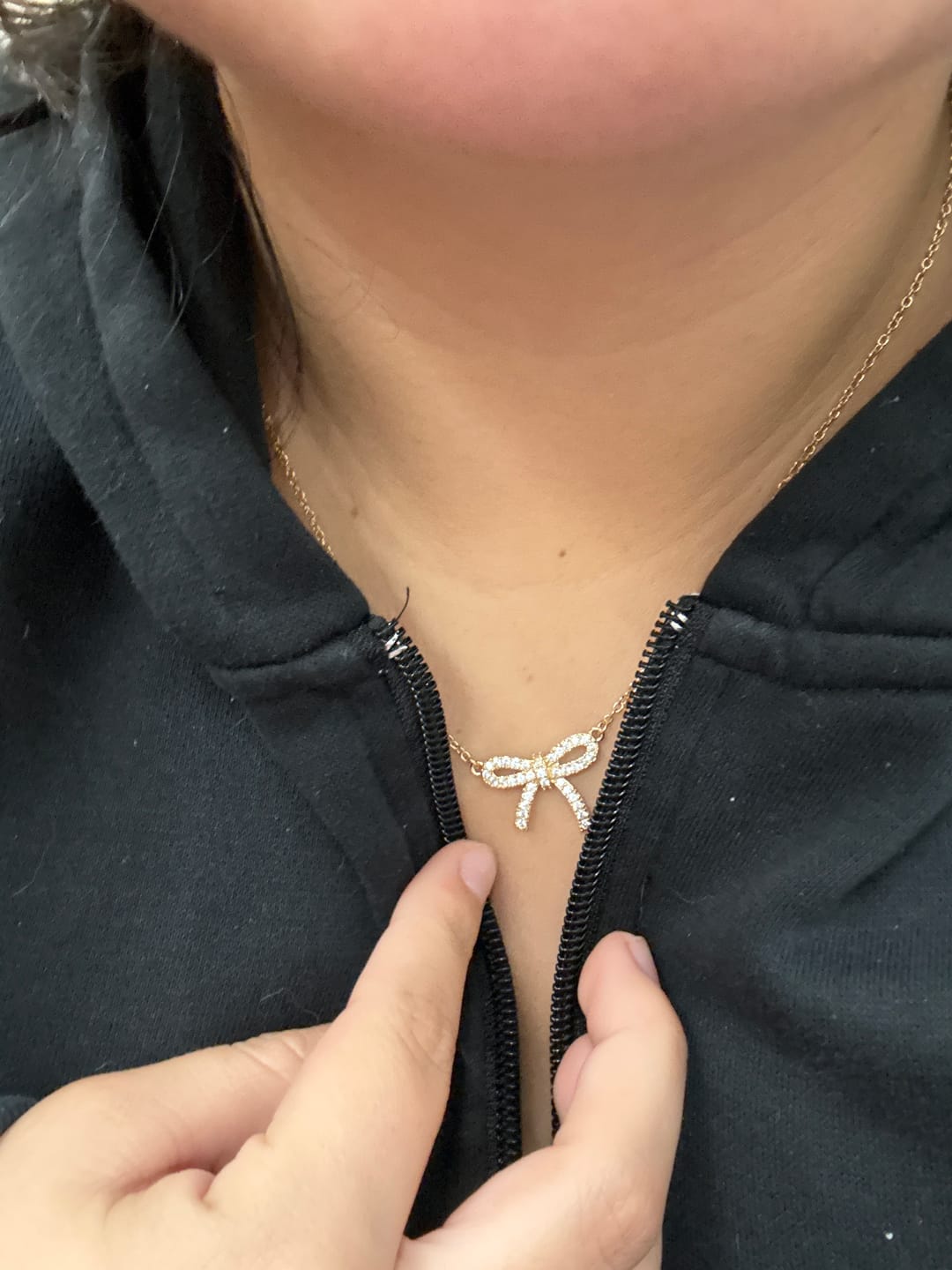 Customer photo review of Sweetie Necklace