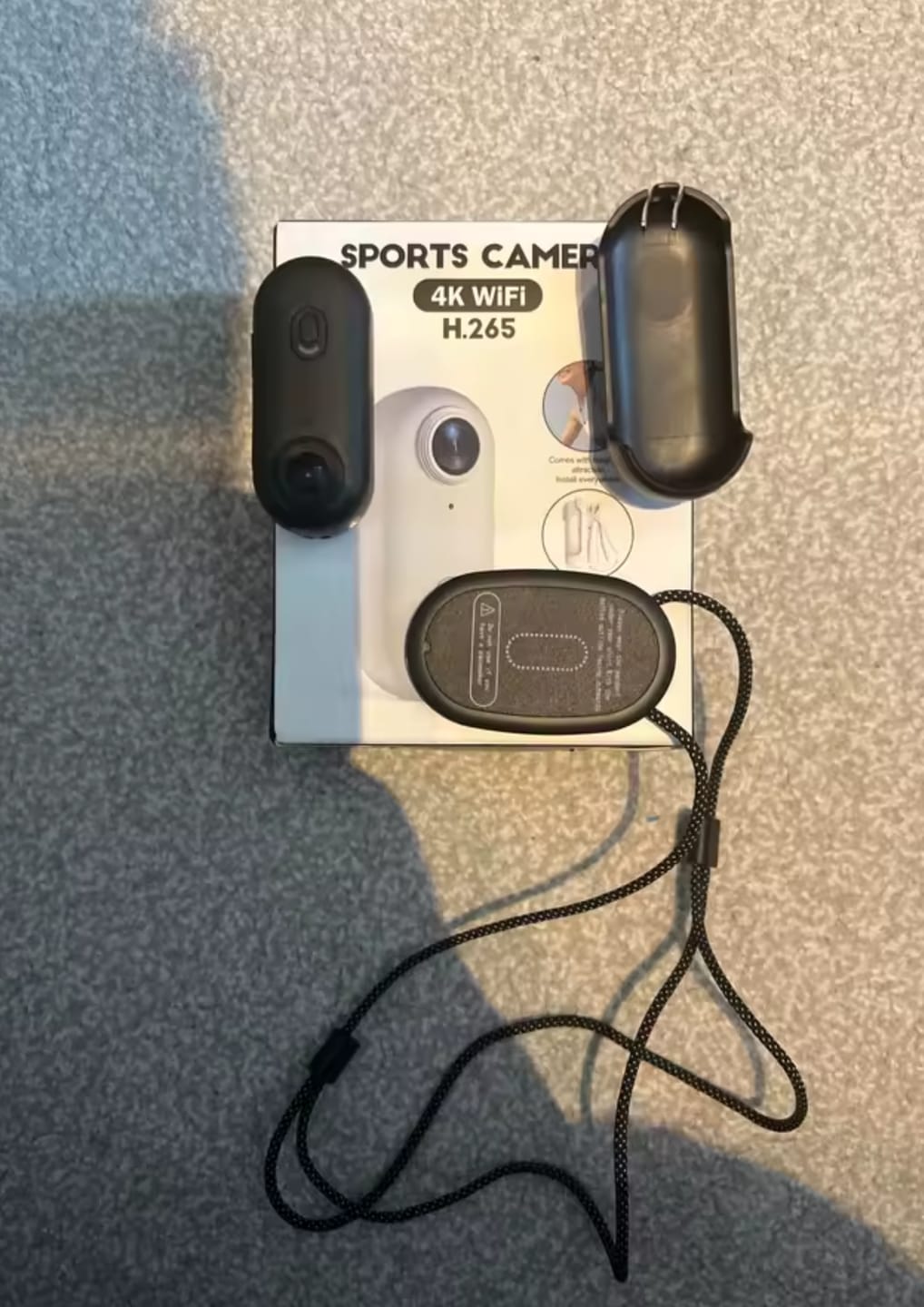 Customer photo review of Cámara deportiva para equitación