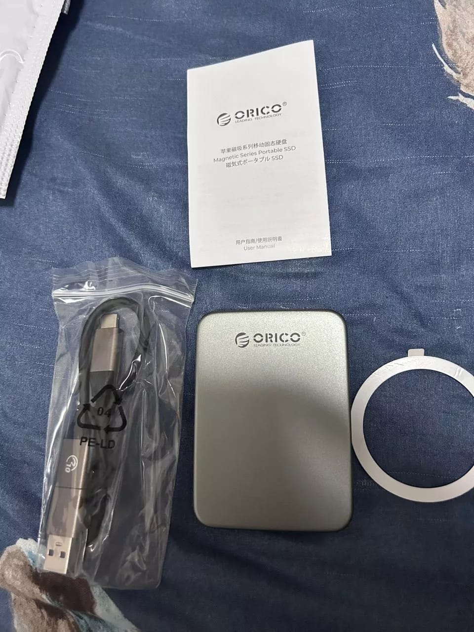 Customer photo review of ORICO k20 Magnetic Portable SSD (32GB - 2TB)