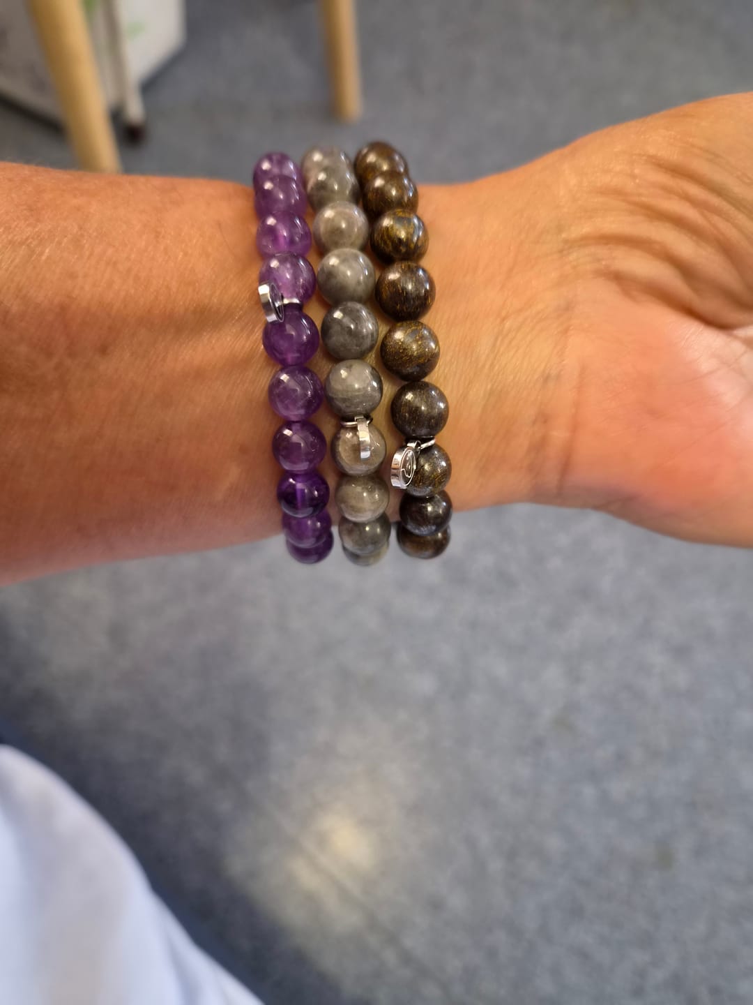 Customer photo review of Communication Bracelet Pack