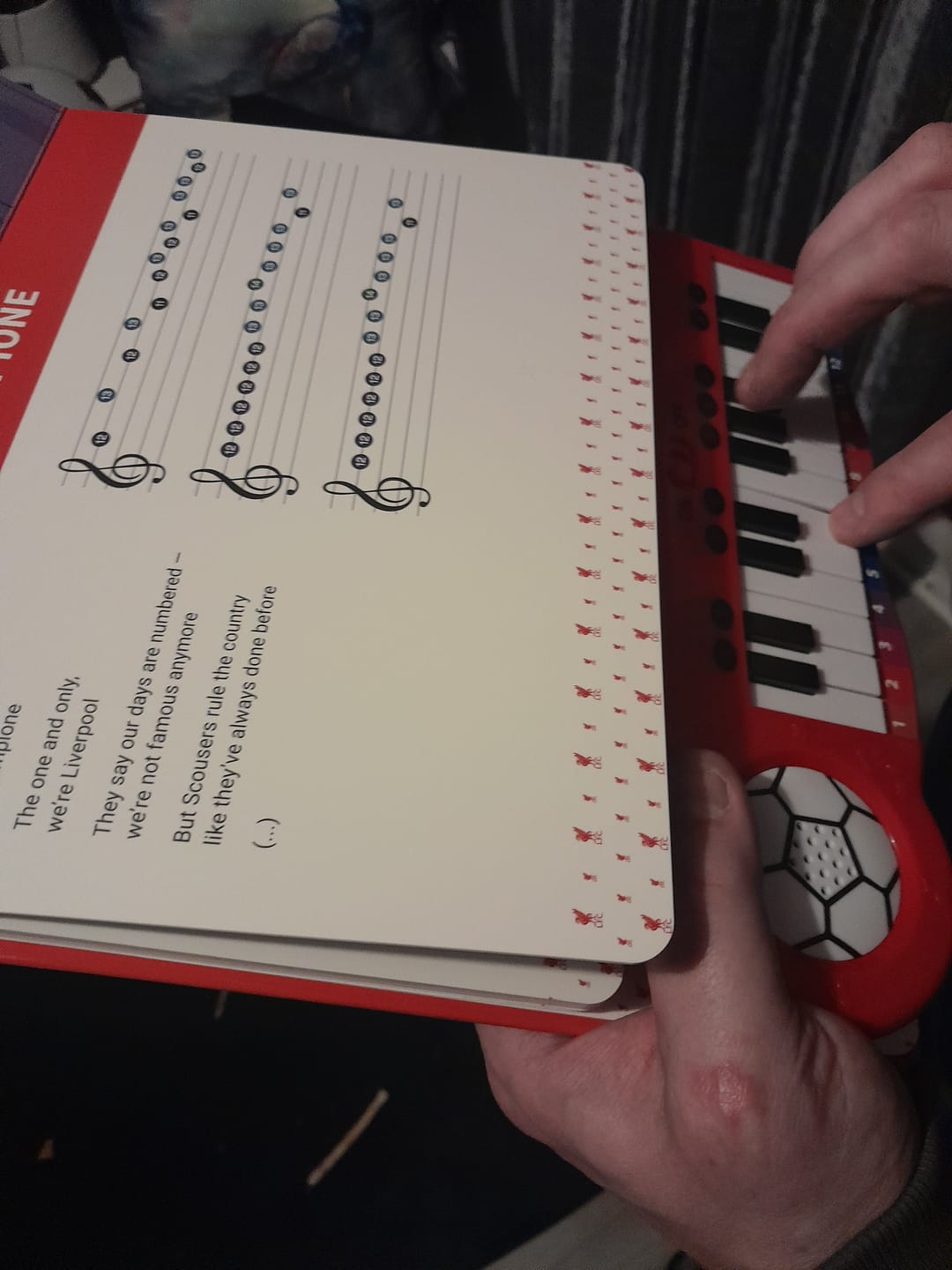 Customer photo review of Liverpool Sound Book
