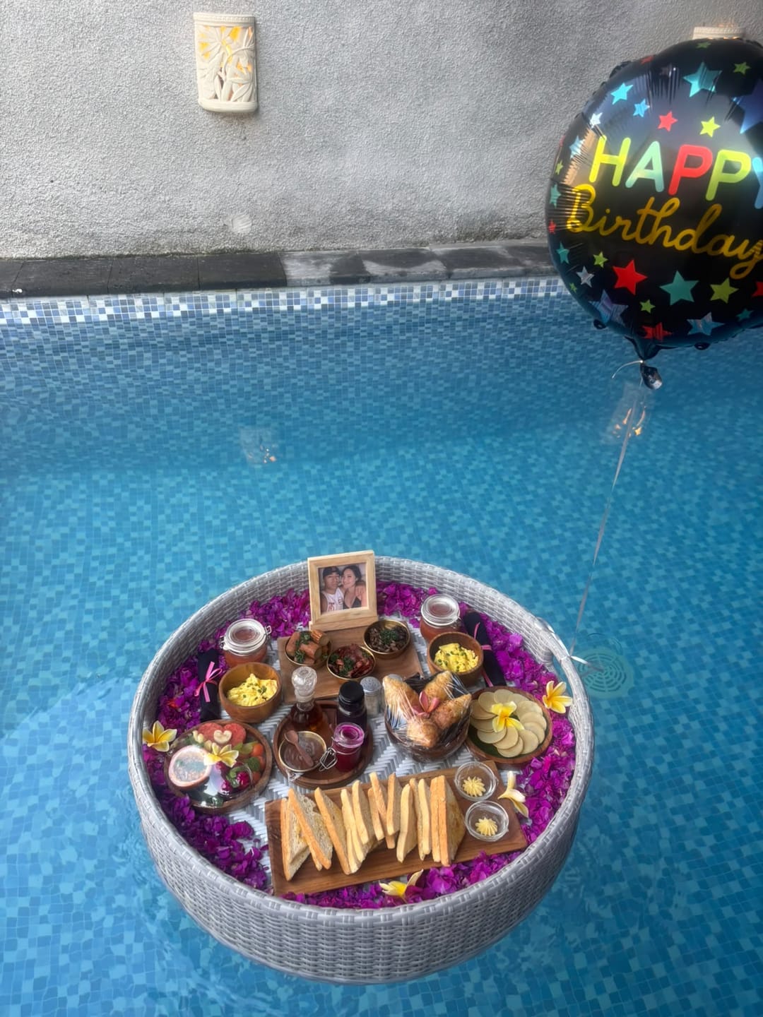 Customer photo review of BYOB - Build Your Own Breakfast - Custom Tray in Bali