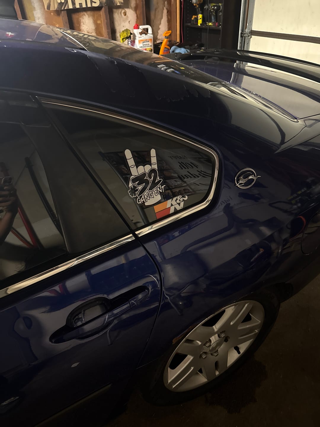 Customer photo review of 32 GANG DECAL