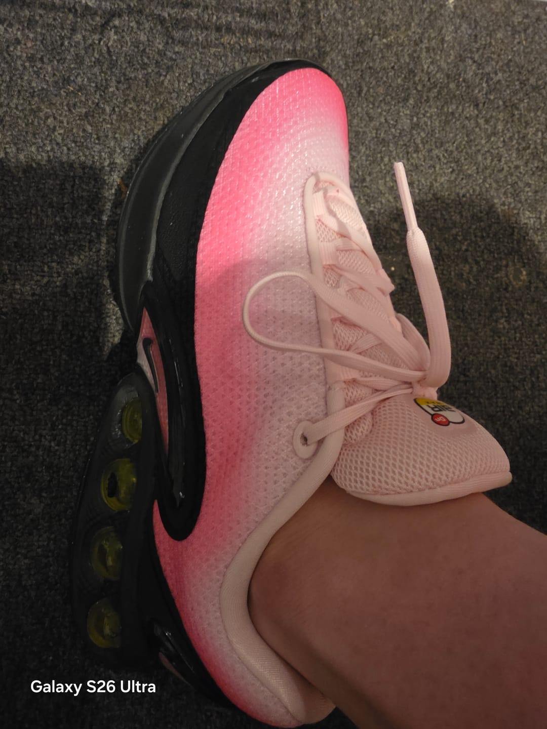 Customer photo review of Nike Air Max DN 'Pink Foam/Black' Women's