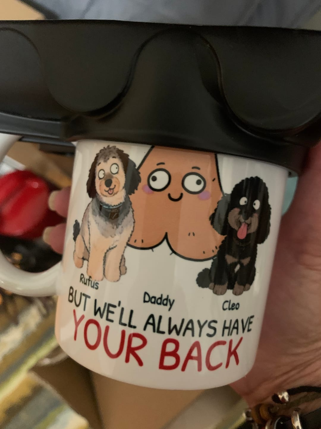 Customer photo review of Personalized Mug - Not from your sack