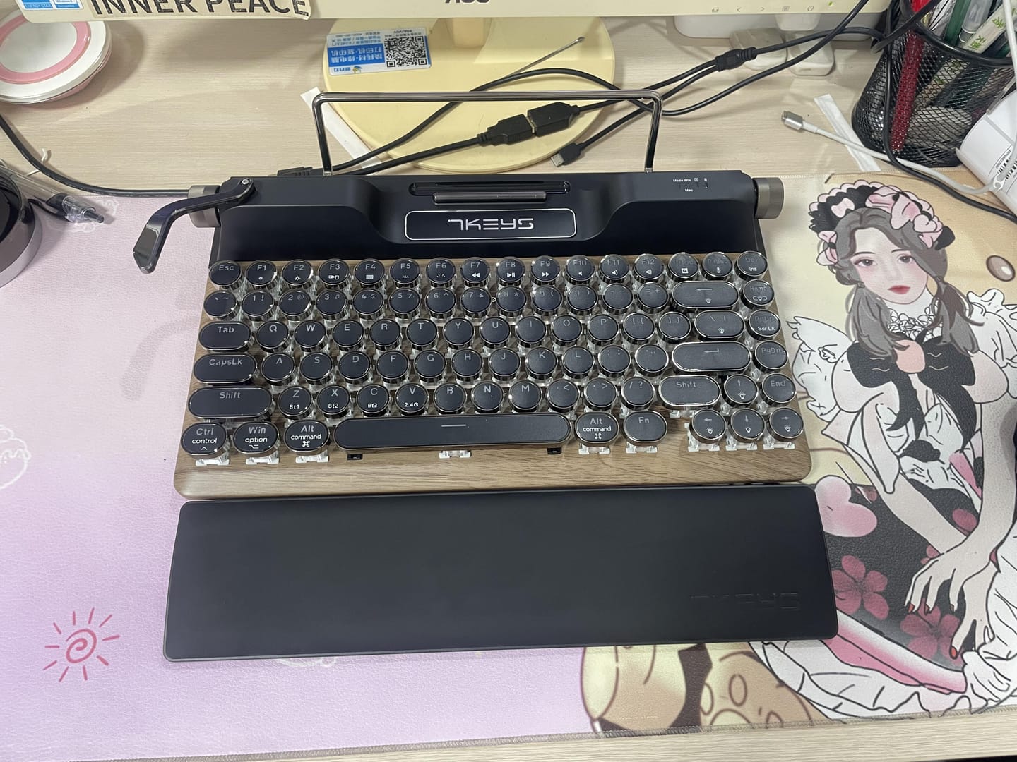 Customer photo review of Classic Typewriter Keyboard