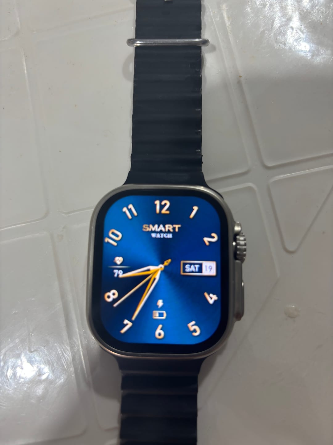 Customer photo review of Smartwatch Reloj Kronos Grand STF Pantalla IPS 49 mm Carga Inalámbrica Llamadas IP67