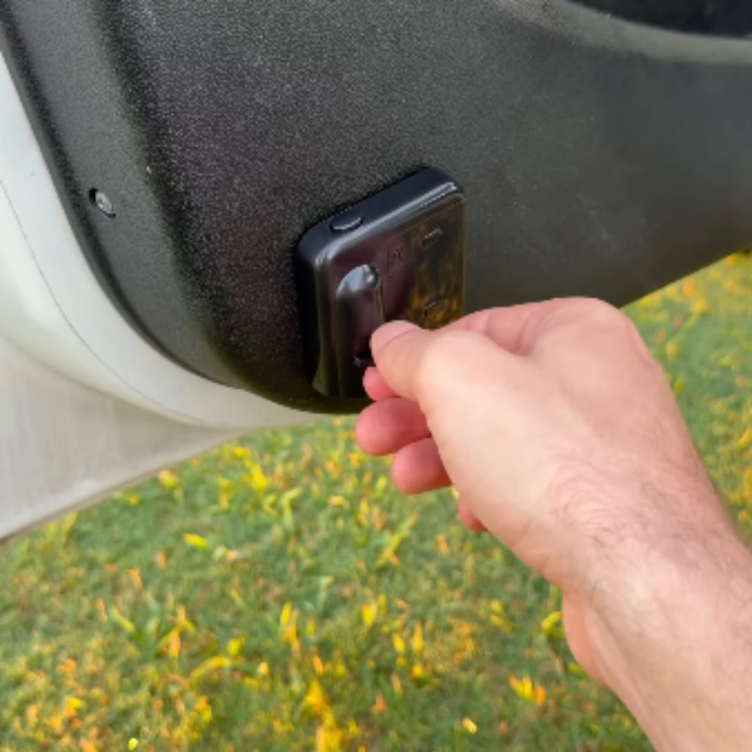 Customer photo review of GoalLight™ Car projector