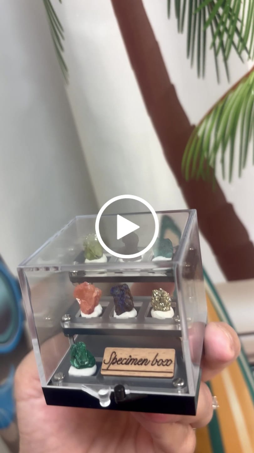 Customer video review of Mystery Specimen Box