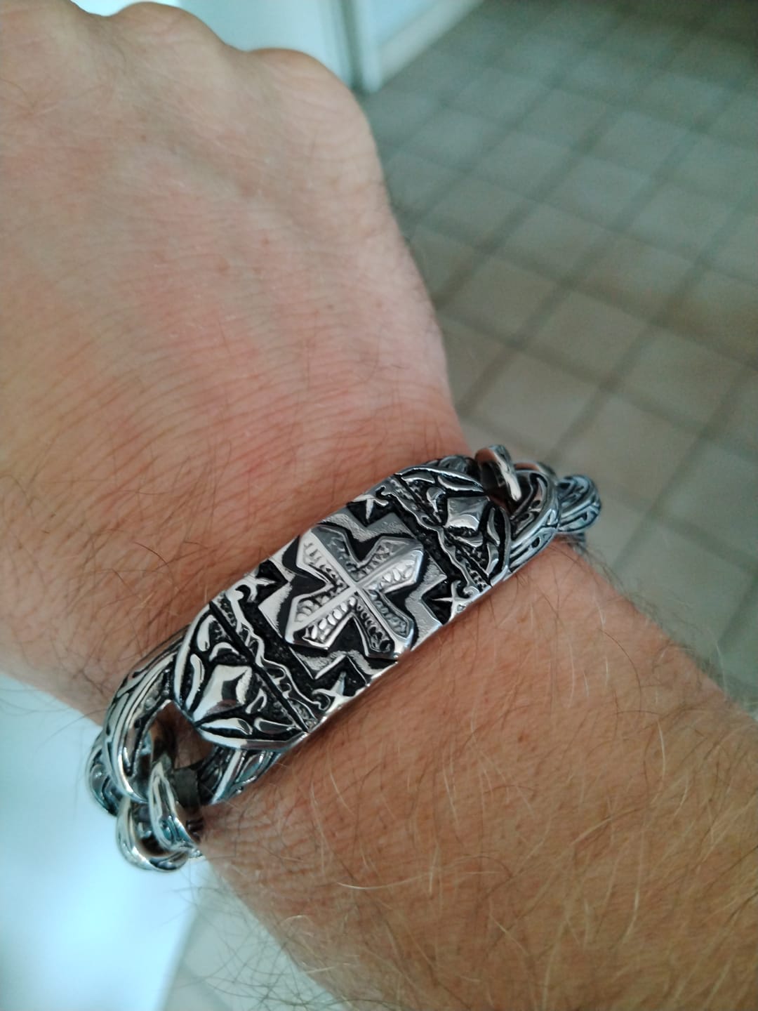 Customer photo review of Bracelet Fleur du Temple