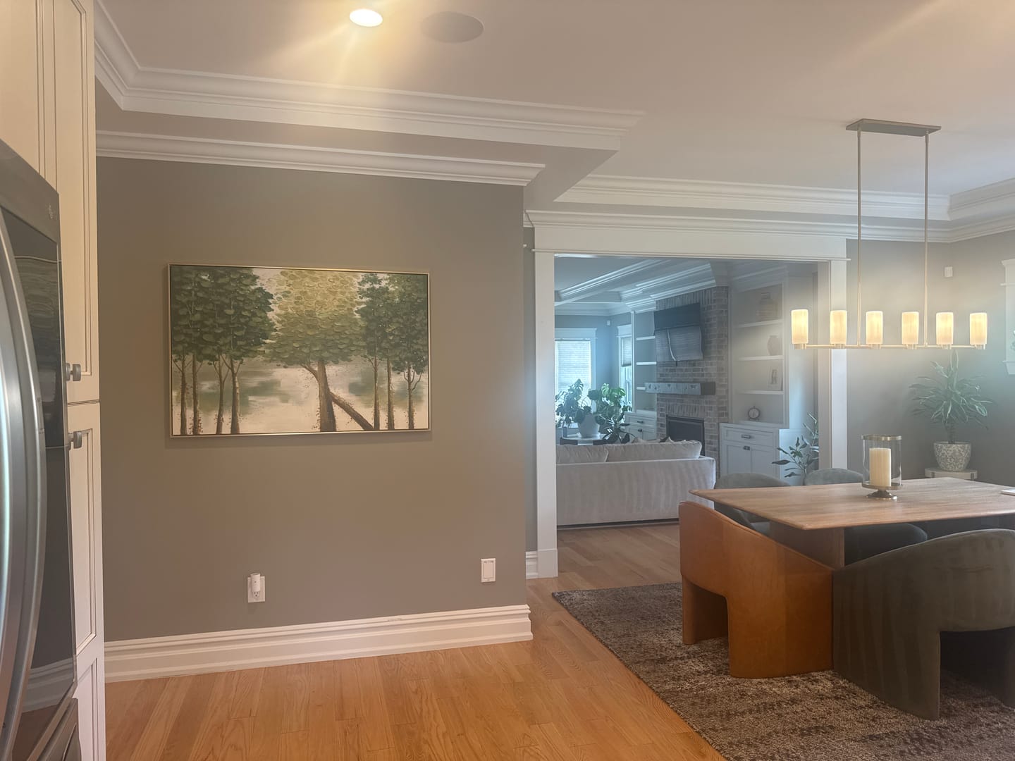 Customer photo review of Landscape Canvas Art #LCA040