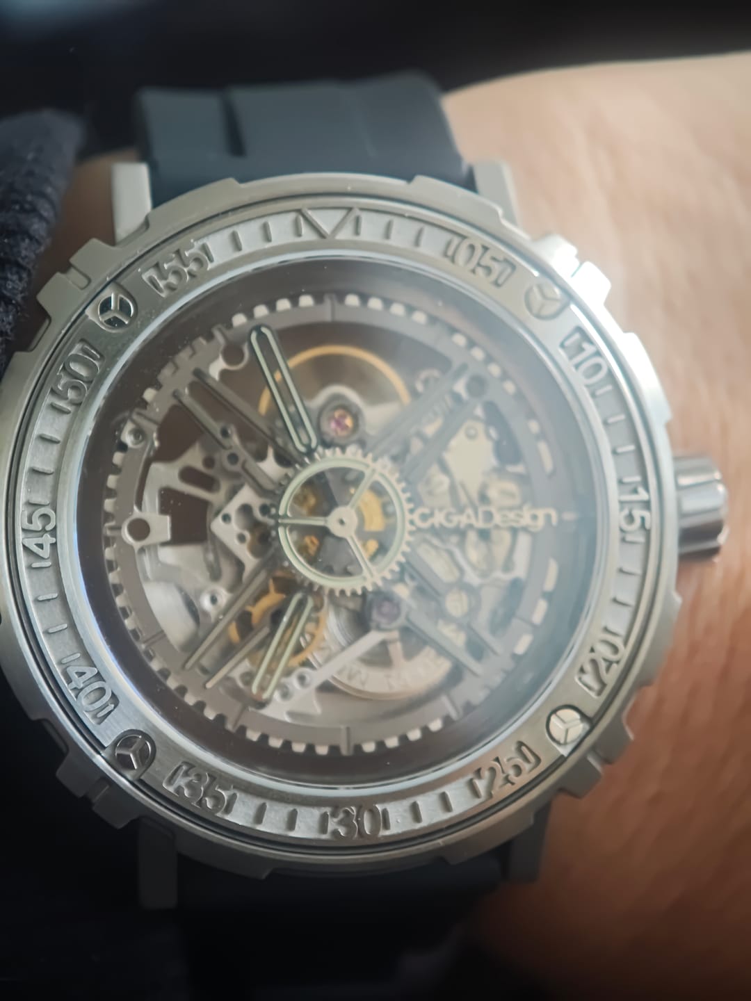 Customer photo review of Reloj Ciga Design M Series Magician Automático Acero 3 en 1
