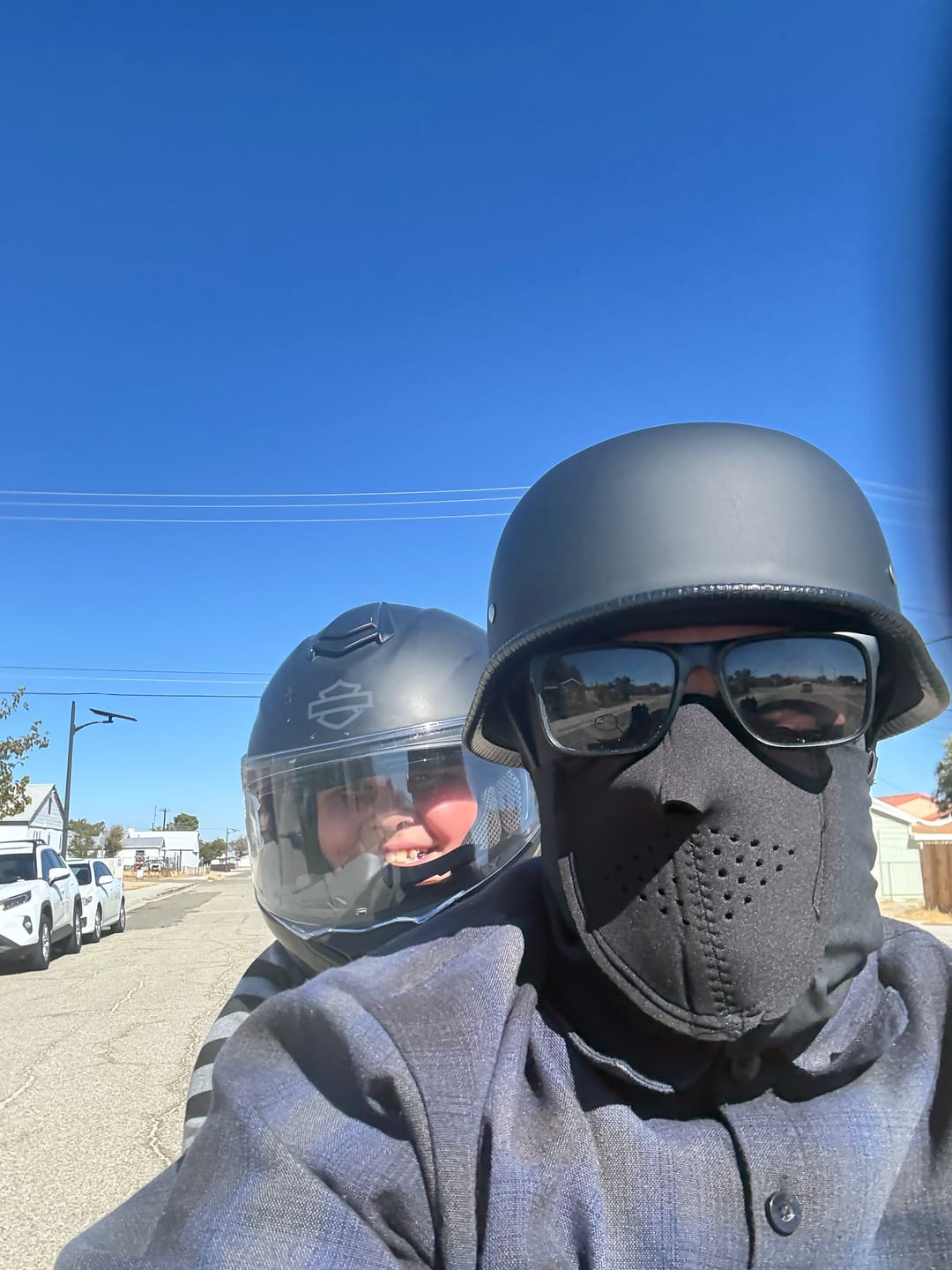 Customer photo review of Lightweight Mayan DOT Germanator Helmet / Matte Black