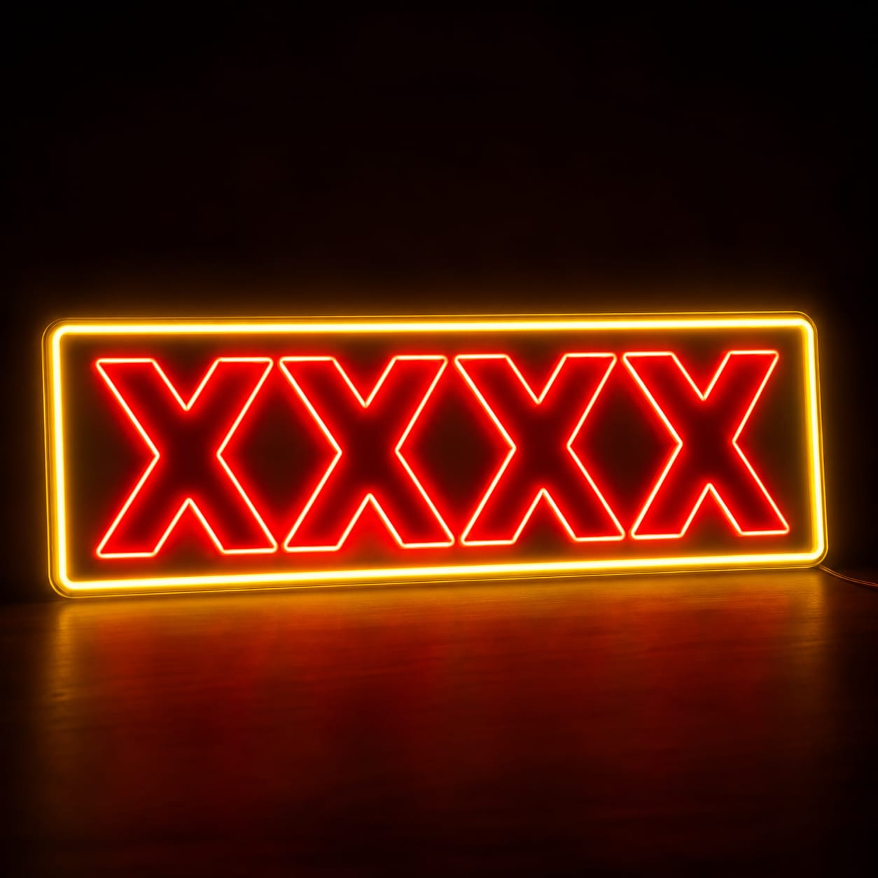 Customer photo review of XXXX (beer) Neon Sign
