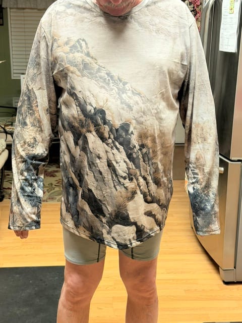 Customer photo review of Performance Hunting Long Sleeve - High Desert Ridge Chukar - ULS311V