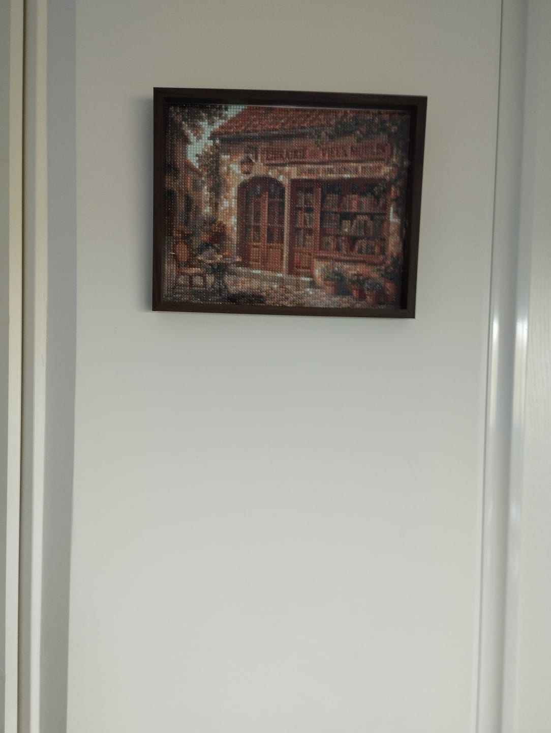 Customer photo review of Diamond Painting - Charmante Librairie Française