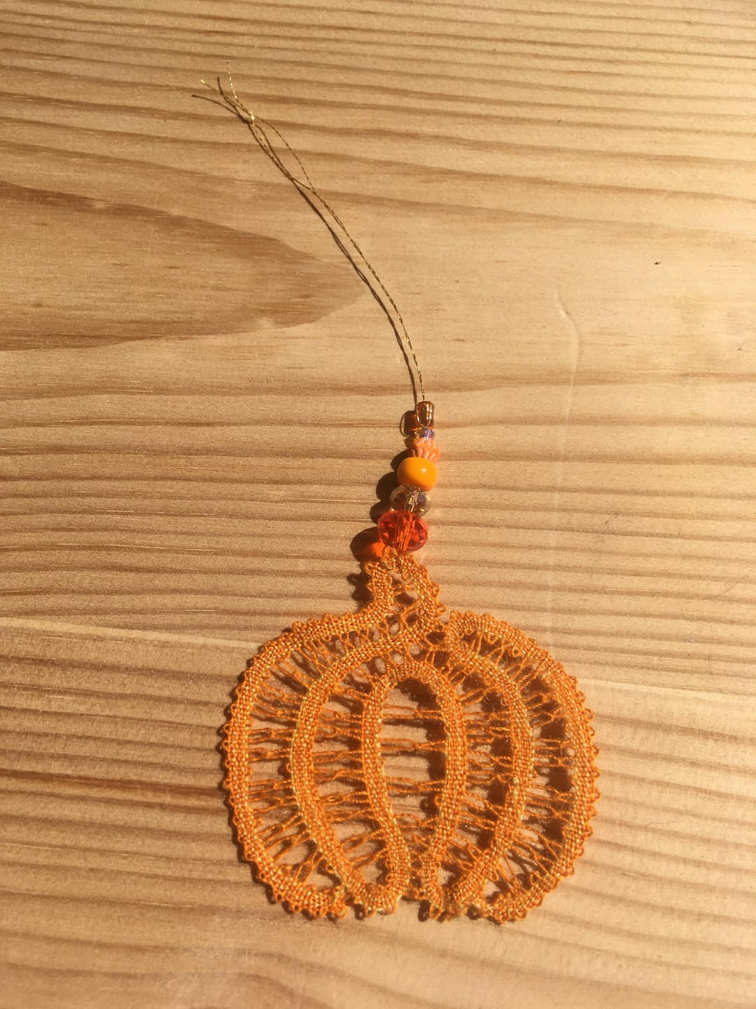 Customer photo review of Patterns for Beginners • Bobbin Lace PDF Pattern Set • Monstera, Pumpkin & Cactus • Digital Download + Video Tutorial