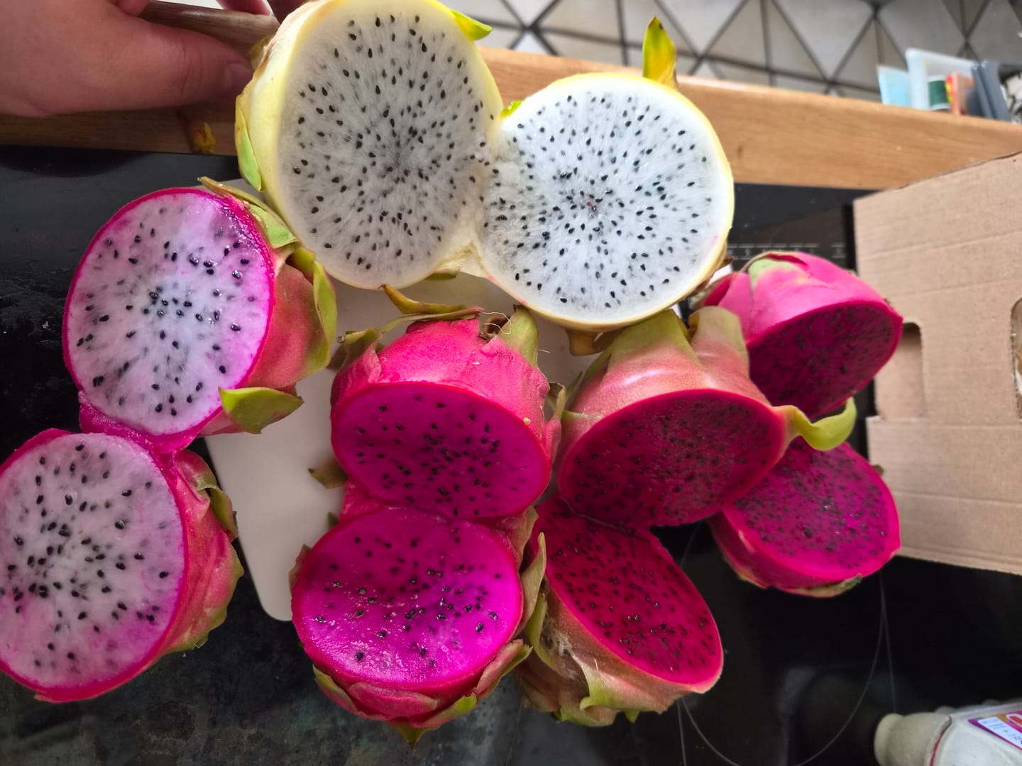 Customer photo review of Drachenfrucht bunter Mix Bio von Salvador Aktionswoche %