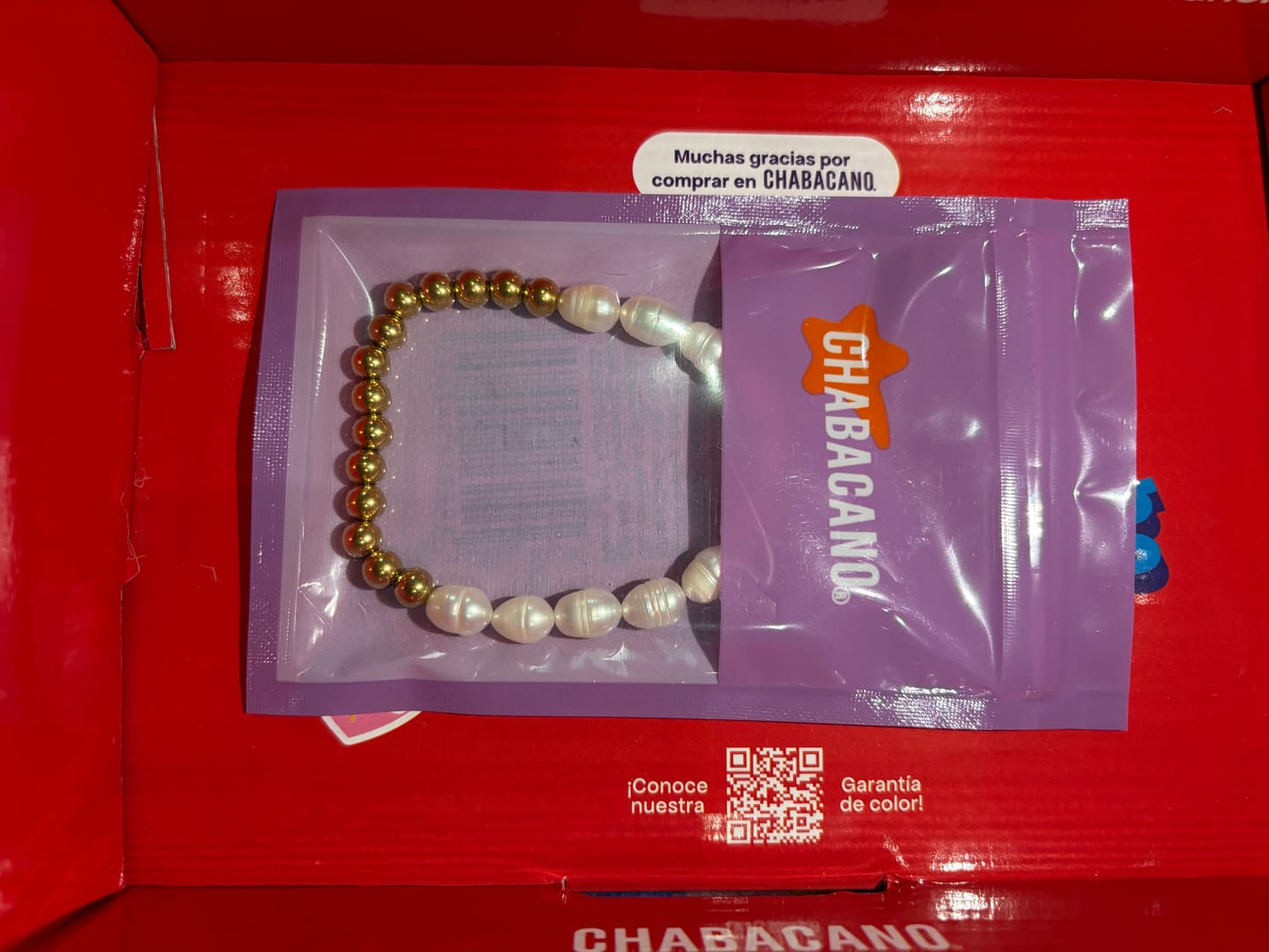 Customer photo review of Pulsera Clementine