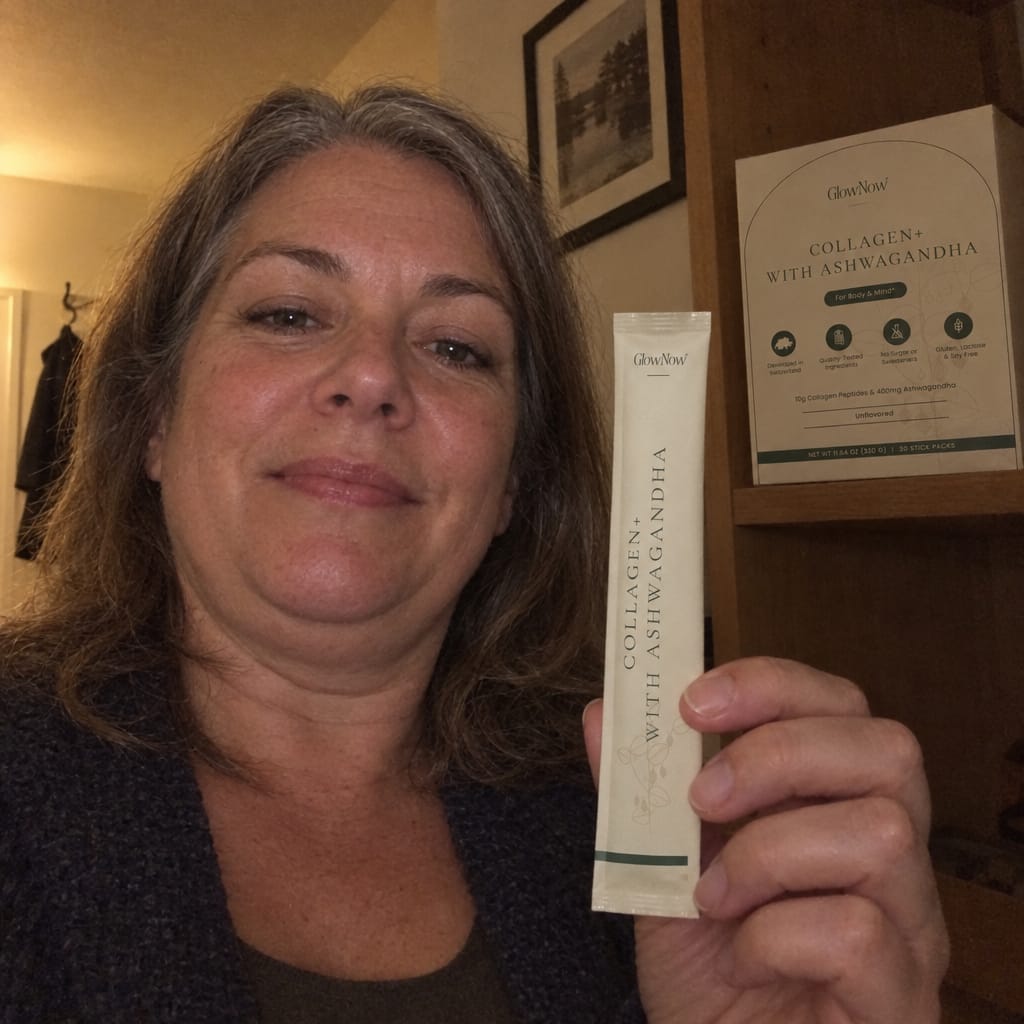 Customer photo review of GlowNow™ Collagen+ with Ashwagandha