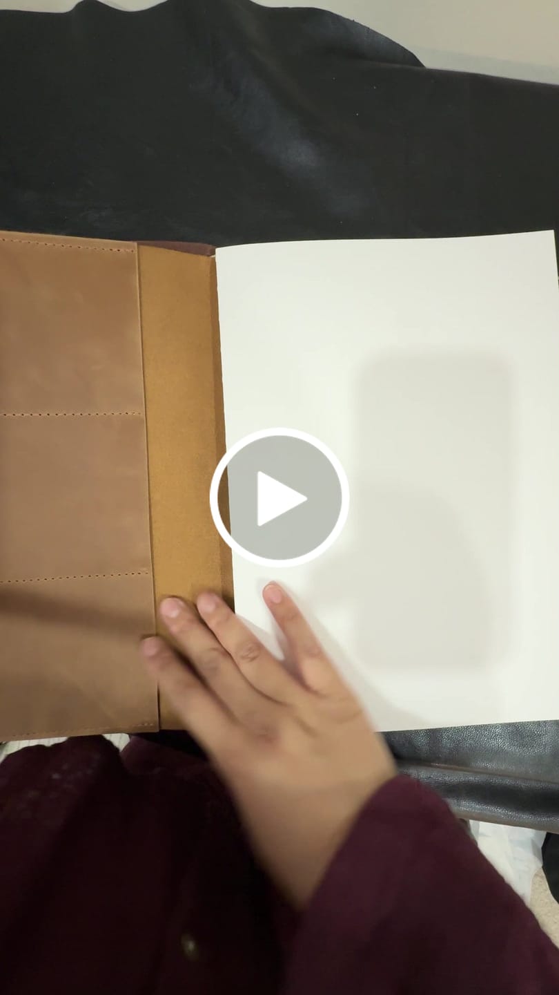Customer video review of Leather Insert Velmora