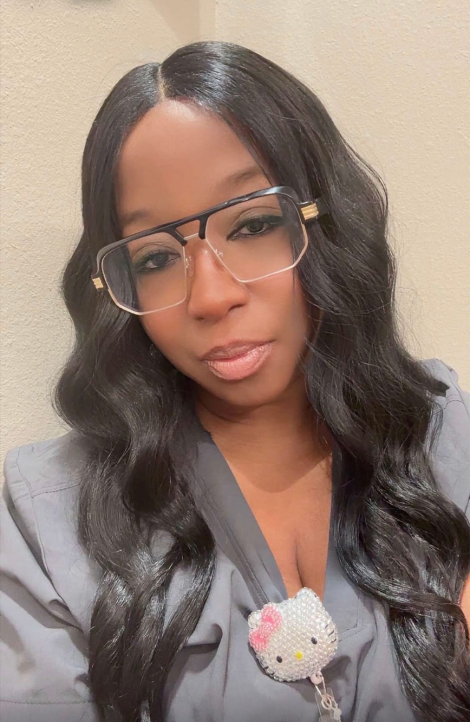 Customer photo review of Sensationnel Butta Lace HD 5" Deep Parting Lace Front Wig - BUTTA UNIT 29