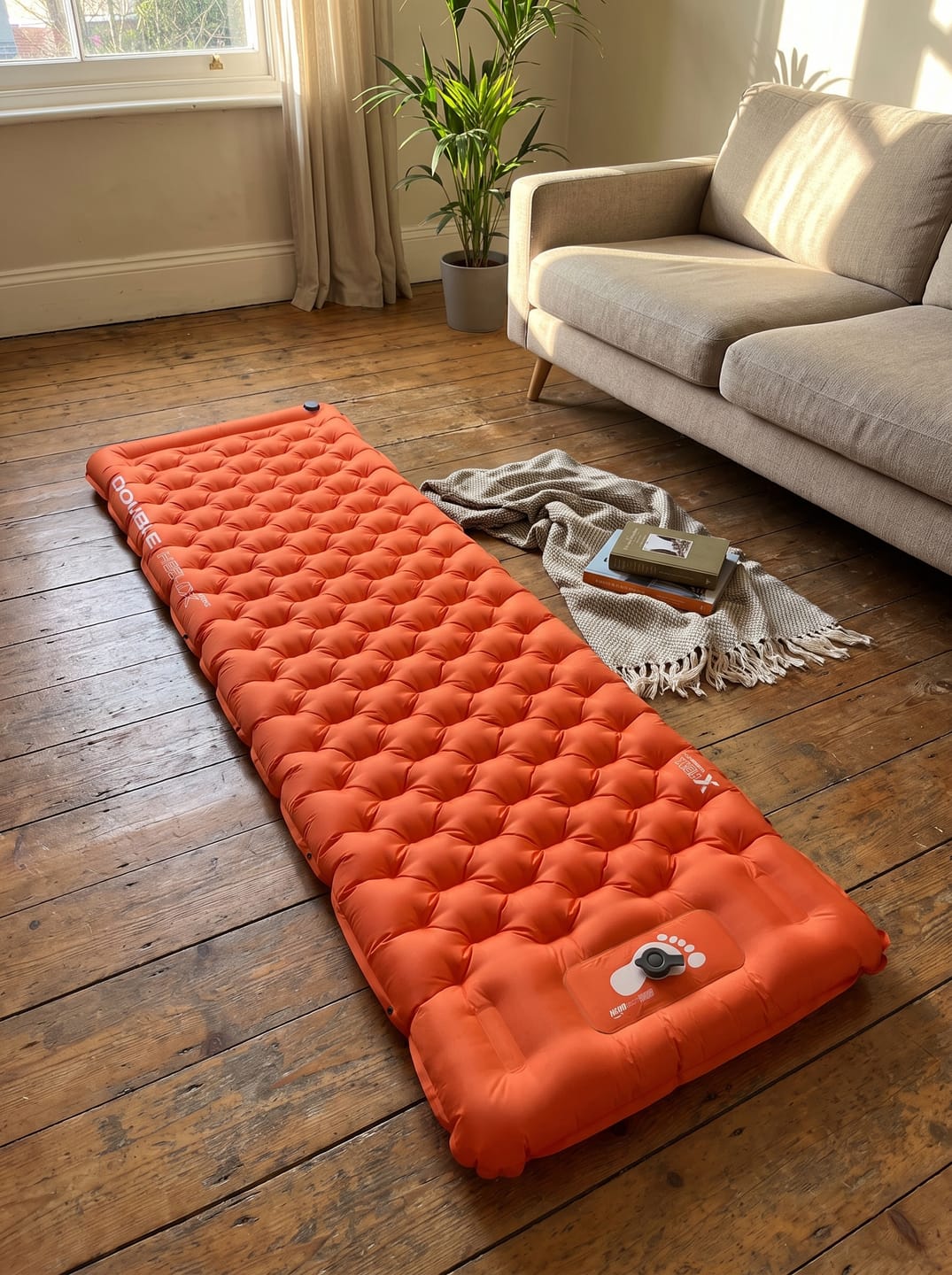 Customer photo review of Double Helix Sleeping Pad