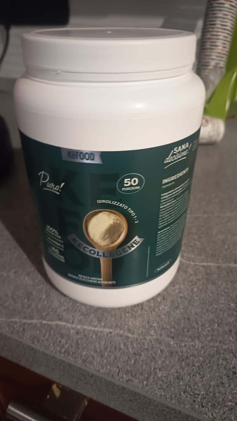 Customer photo review of COLLAGENE GRASS FED CON VIT C 500G