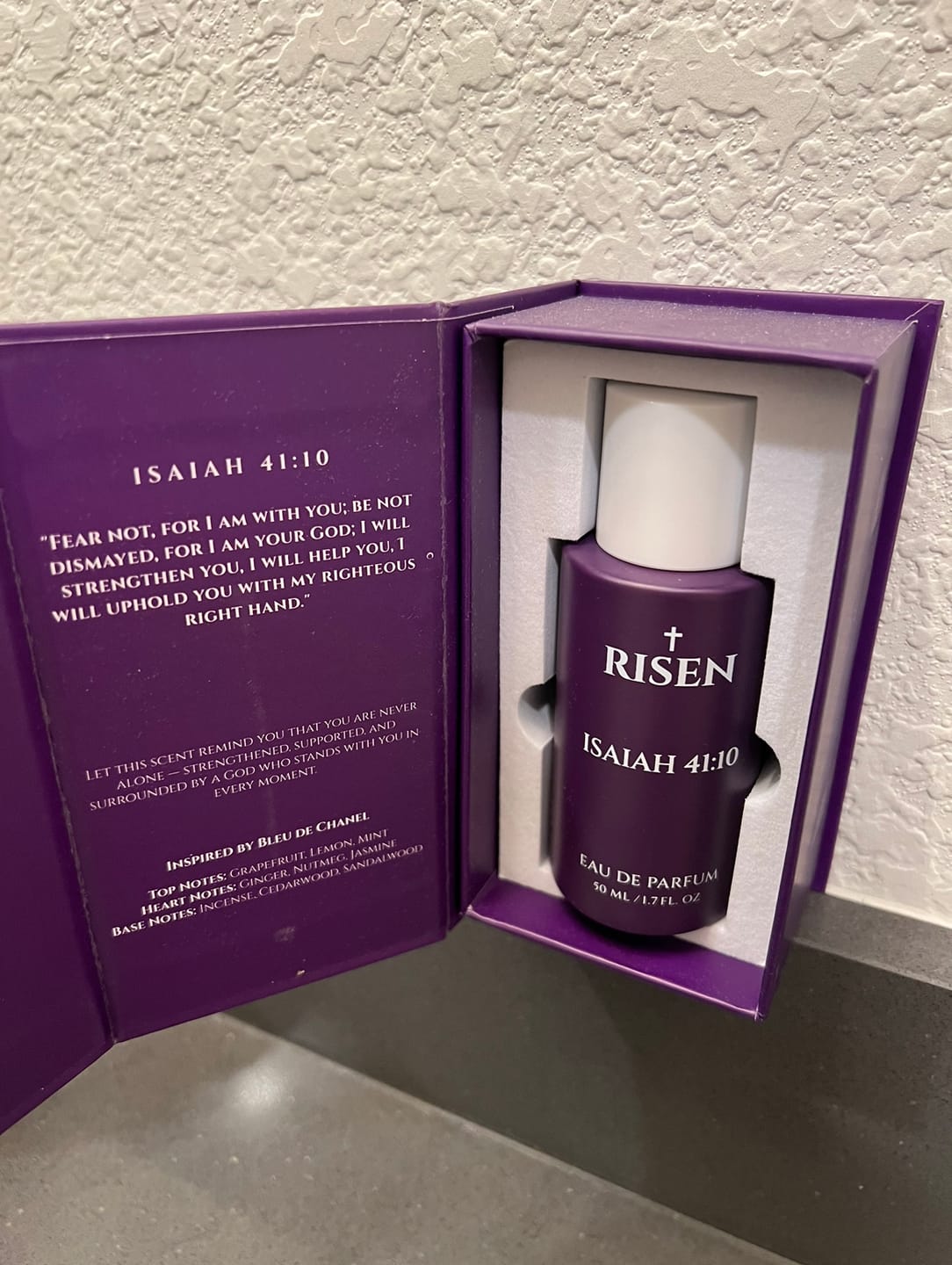 Customer photo review of Isaiah 41:10