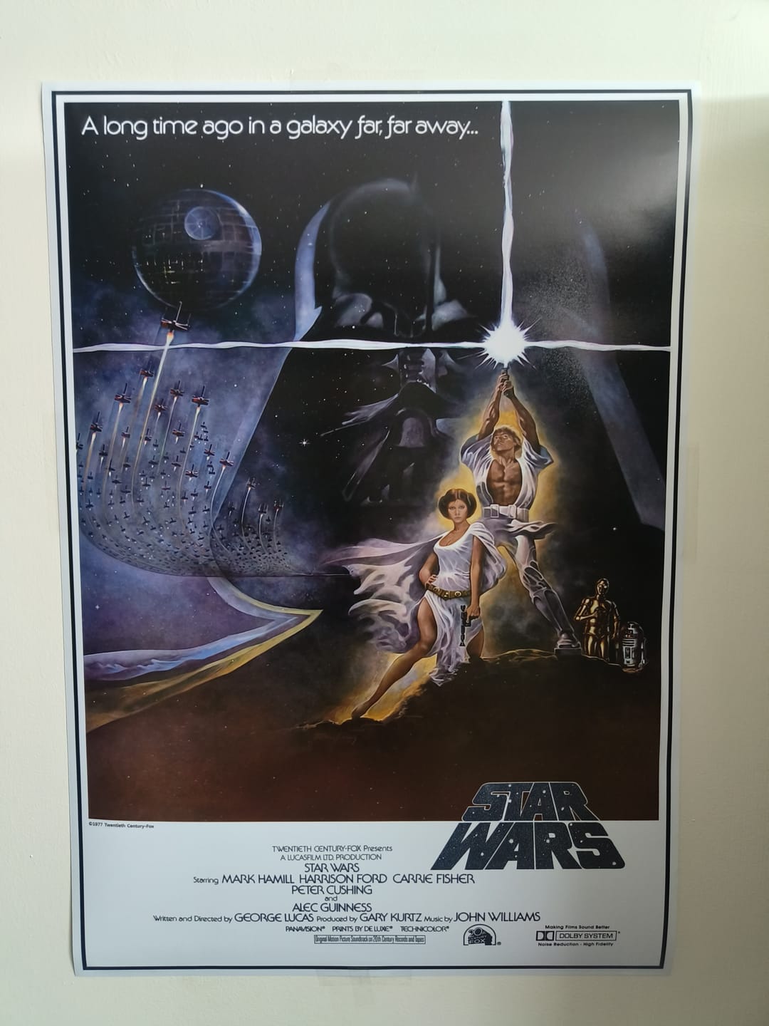 Customer photo review of Star Wars Movie Poster Movie Poster