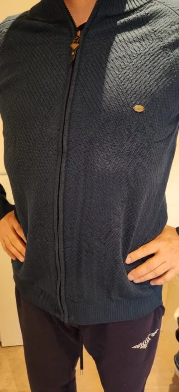 Customer photo review of Jacquard™ | Megztinis su užtrauktuku
