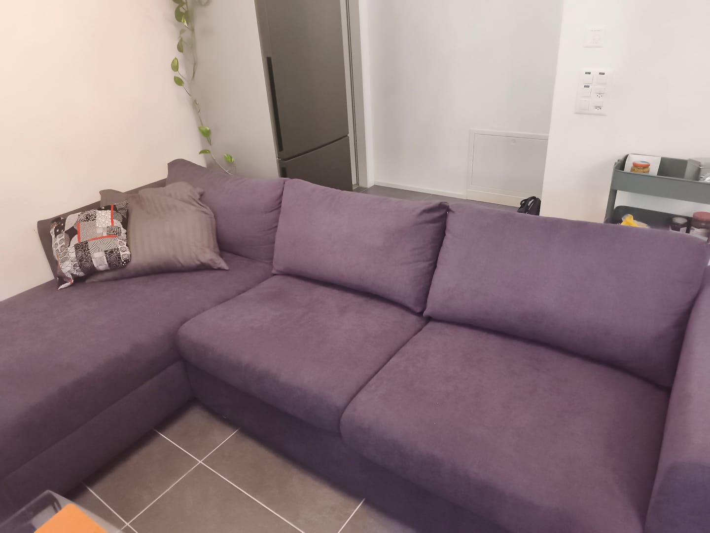 Customer photo review of VIMLE IKEA Chaise Longue Section Cover (With Velcro)