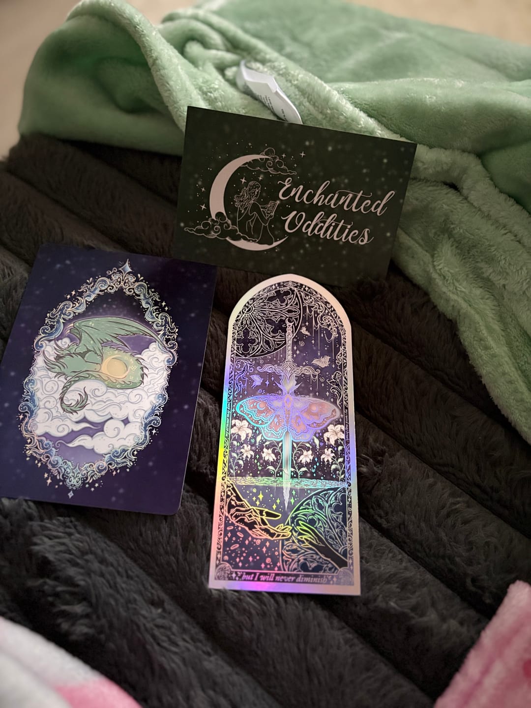 Customer photo review of Never Diminish Bookmark