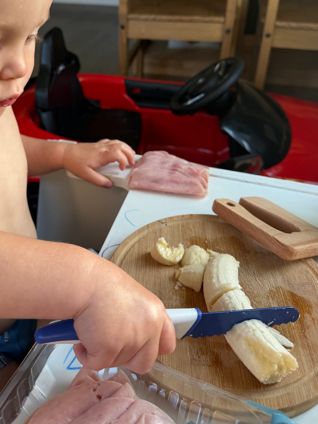 Customer photo review of KindyCook Montessori Cooking Set