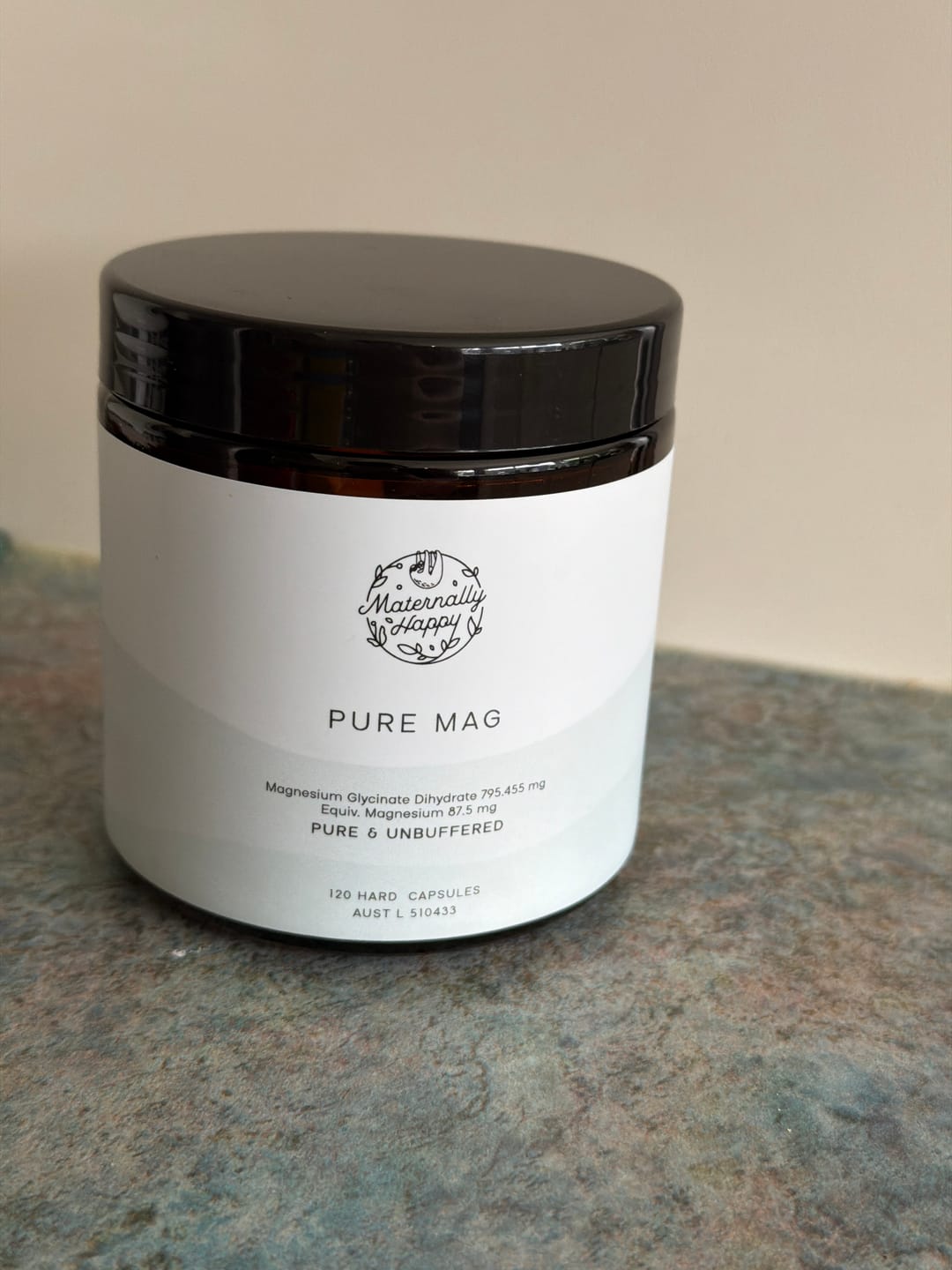 Customer photo review of Pure Mag | Unbuffered Magnesium Glycinate