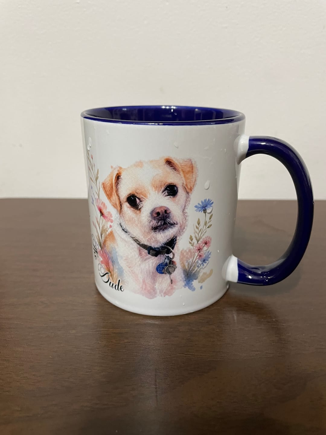 Customer photo review of Watercolor - Personalized Mug