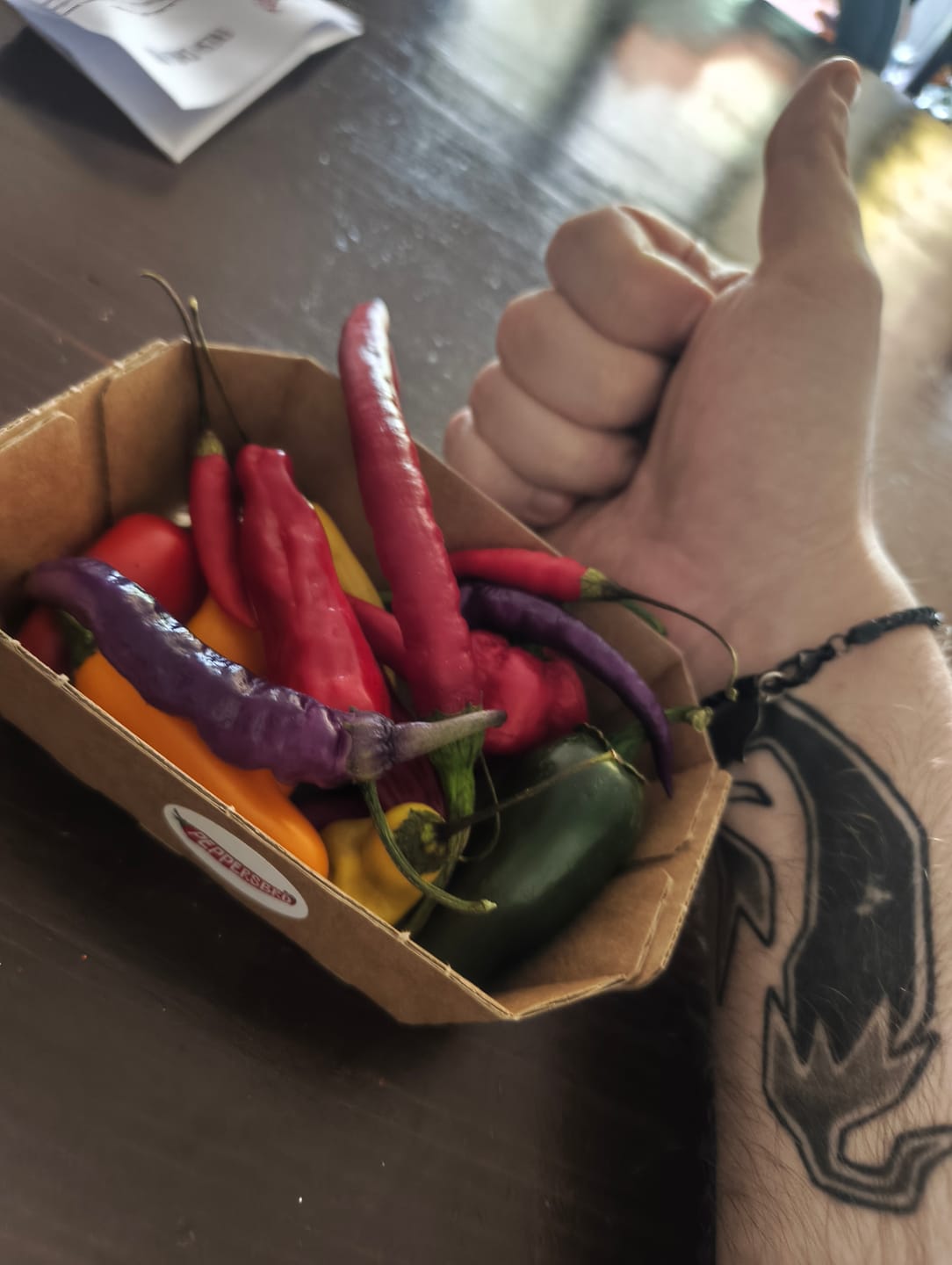Customer photo review of Mini Fresh Chili Mix