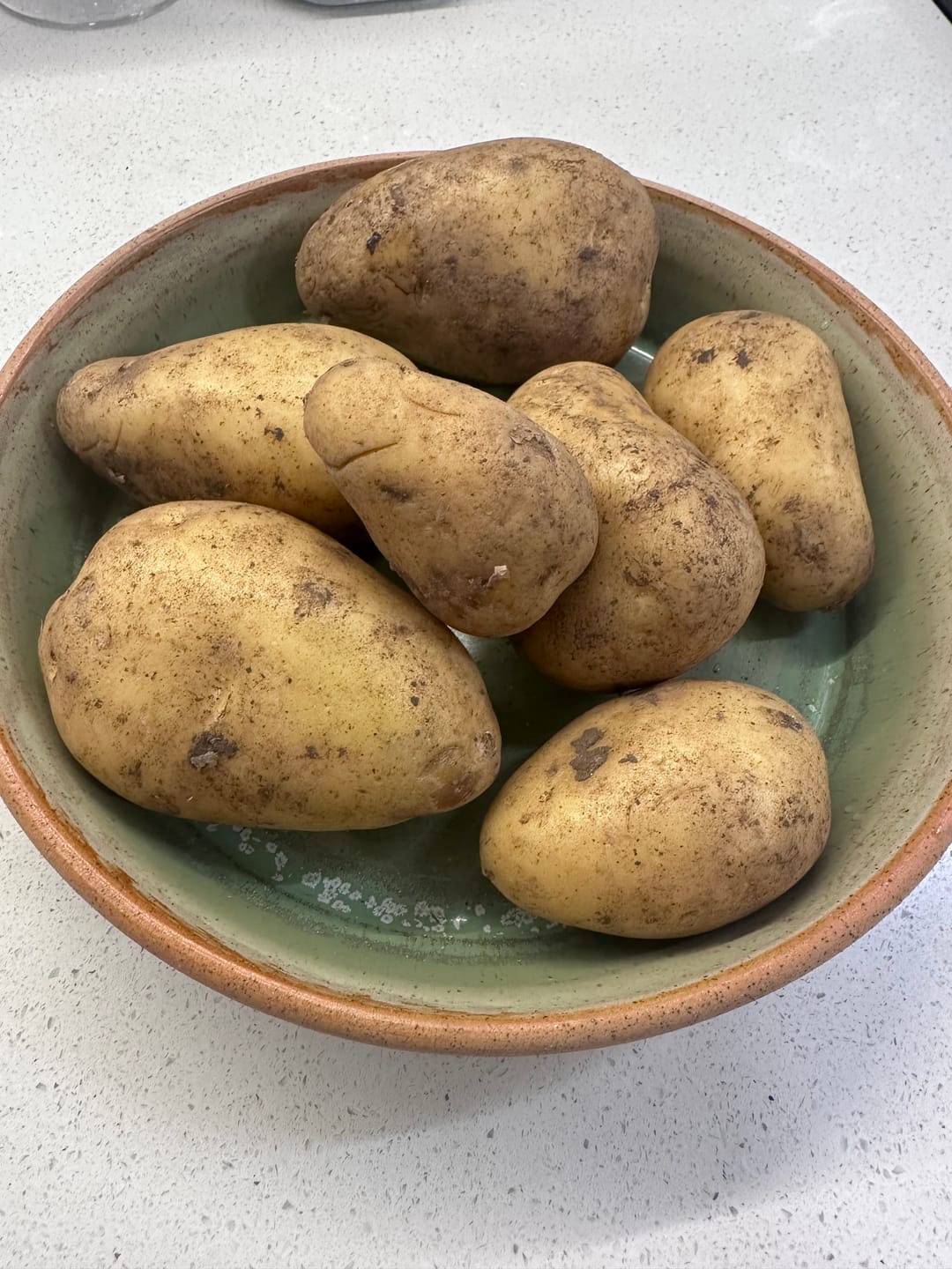 Customer photo review of Fresh Organic Dutch Cream Potato
