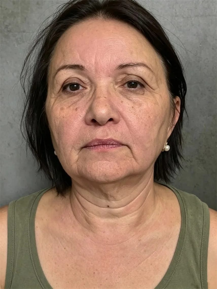 Customer photo review of Masajeador Facial cara y cuello