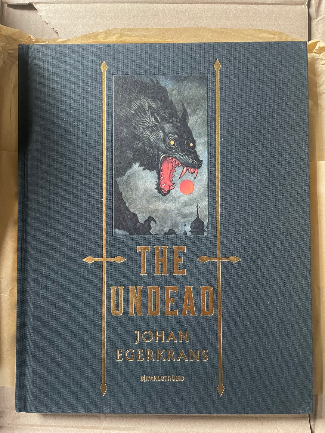 Customer photo review of THE UNDEAD - SIGNED BOOK & PRINT