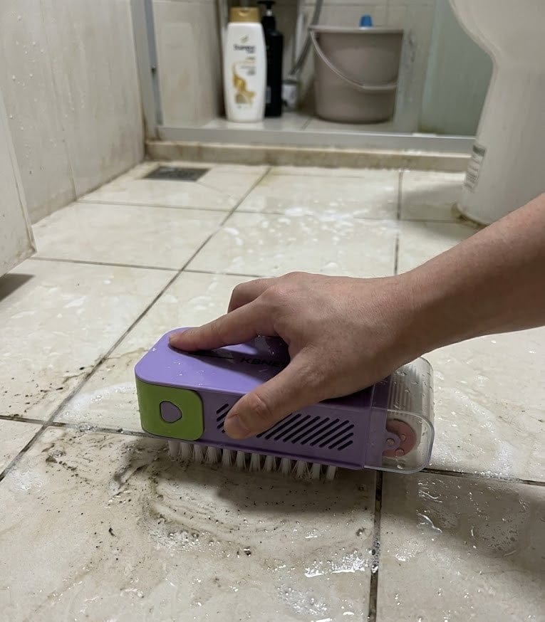 Customer photo review of TurboScrub — Multi-Surface Deep Cleaning Brush