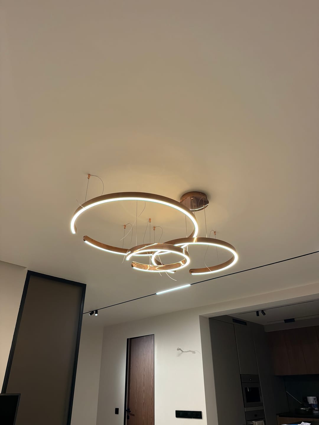 Customer photo review of WOMO Lustre Multiple Cercle Led-WM2009